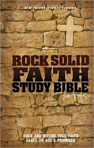 NIV Rock Solid Faith-Soft Cover
