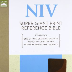 NIV Large Print Reference Bible