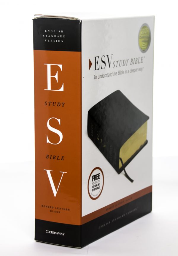 English Bible - ESV Study Bonded Leather