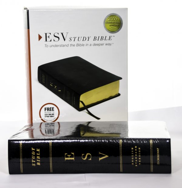 English Bible - ESV Study Bonded Leather