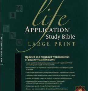 NLT Life Application Study Large Print